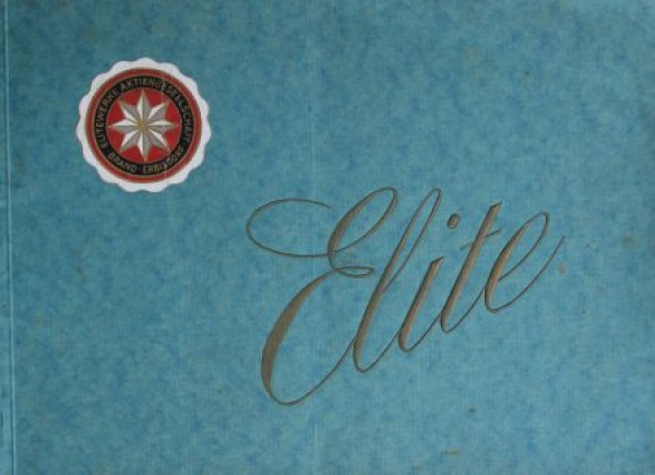 Elite Automobiles 18/55 PS Modelprogram 1922 Carbrochure (6295)
